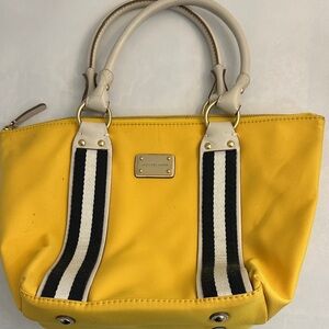 Michael Kors Yellow and Black Tote